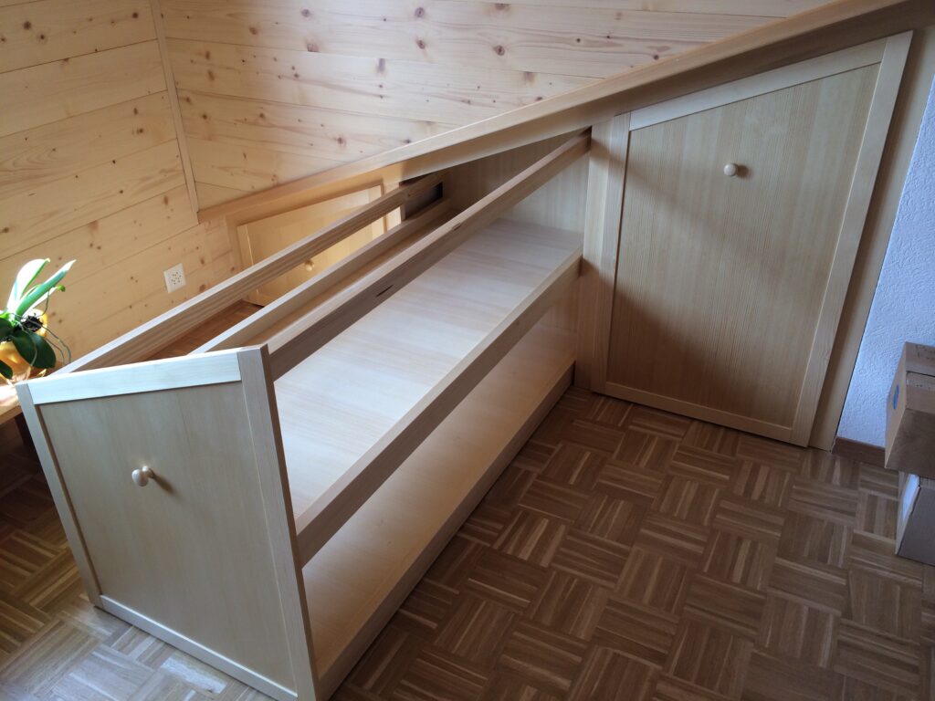 Armoire rempante sur mesure