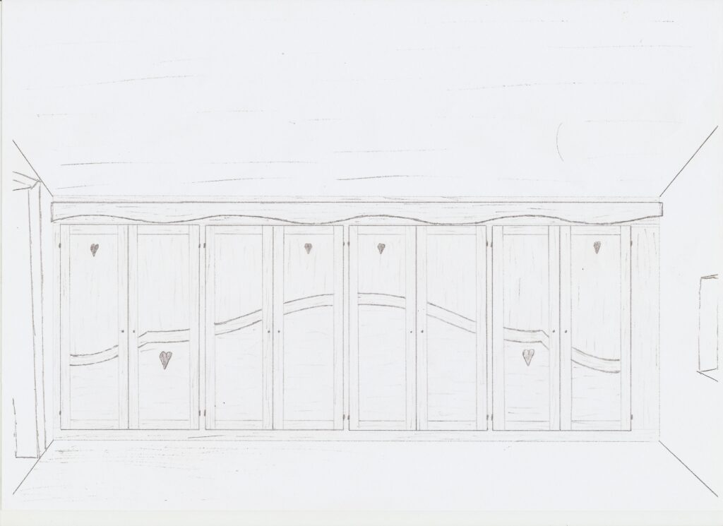 Façade de meuble sur mesure (2)