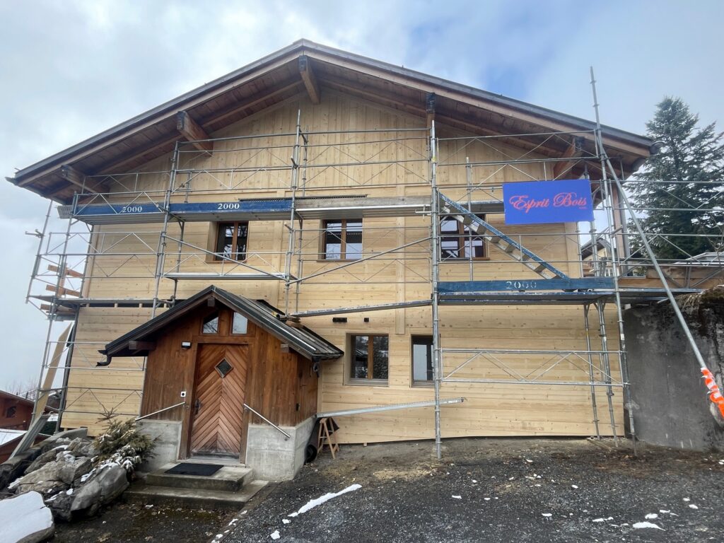 Rénovation complète d'un chalet (2)