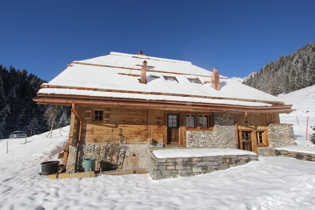 Rénovation complète d'un chalet bois