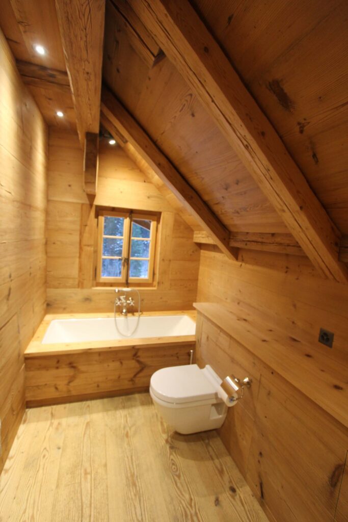Rénovation complète d'un chalet bois (4)