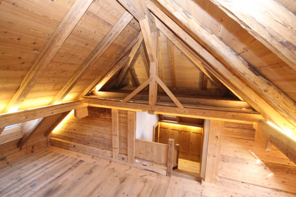 Rénovation complète d'un chalet bois (5)