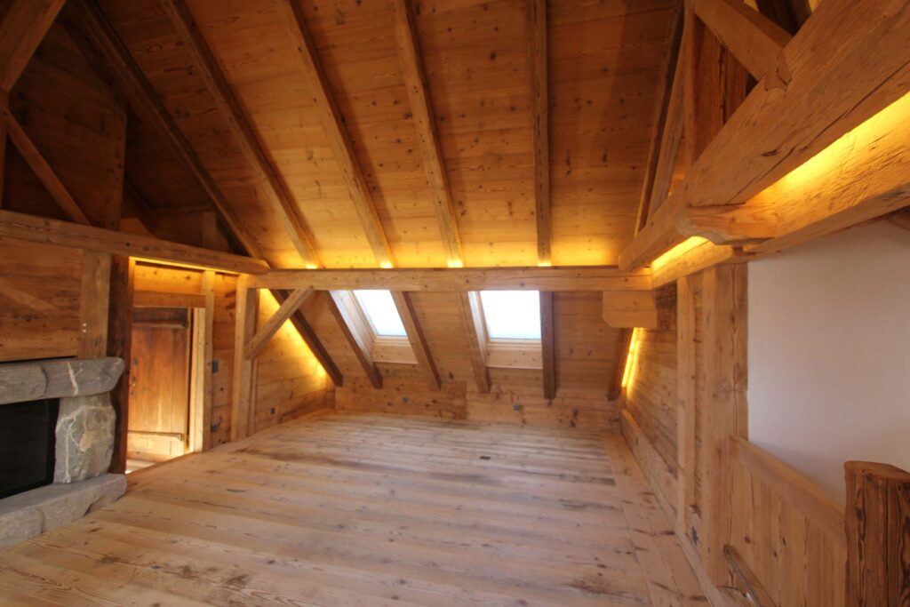 Rénovation complète d'un chalet bois (6)