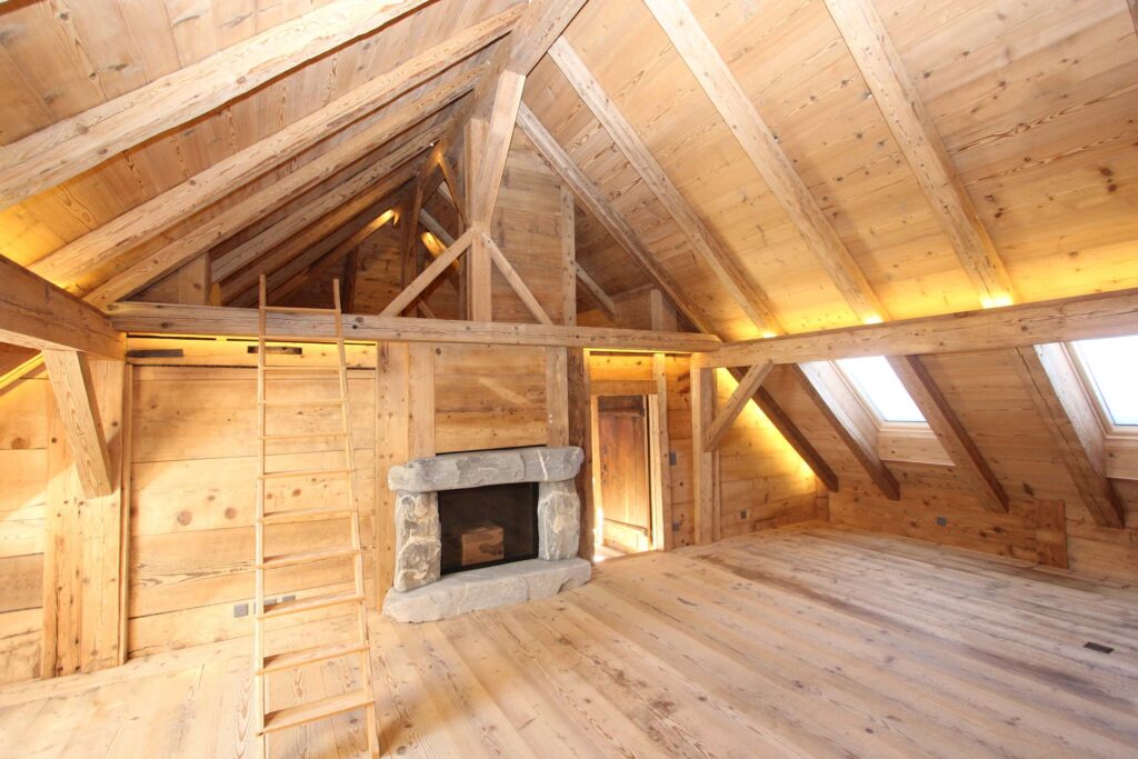 Rénovation complète d'un chalet bois (7)