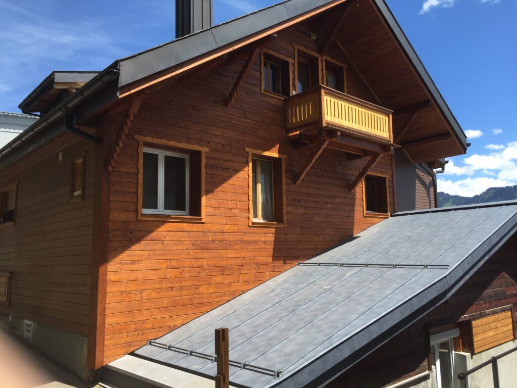 Rénovation de façade, avec isolation compèlète en périphérie