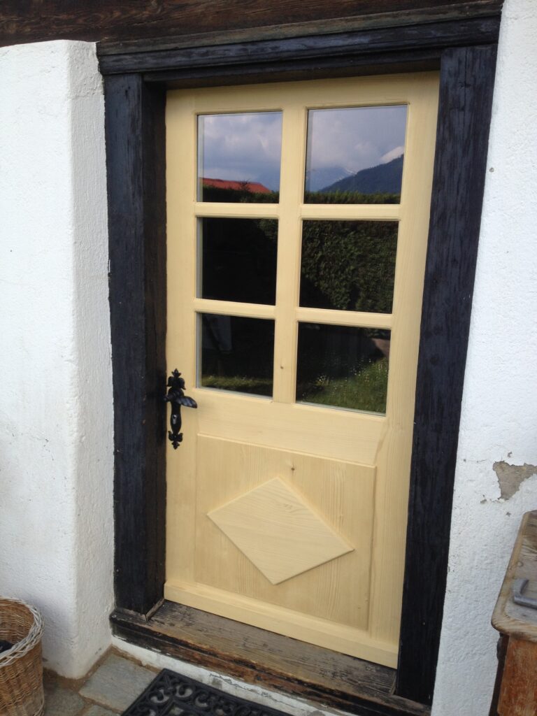 Rénovation de porte d'entrée
