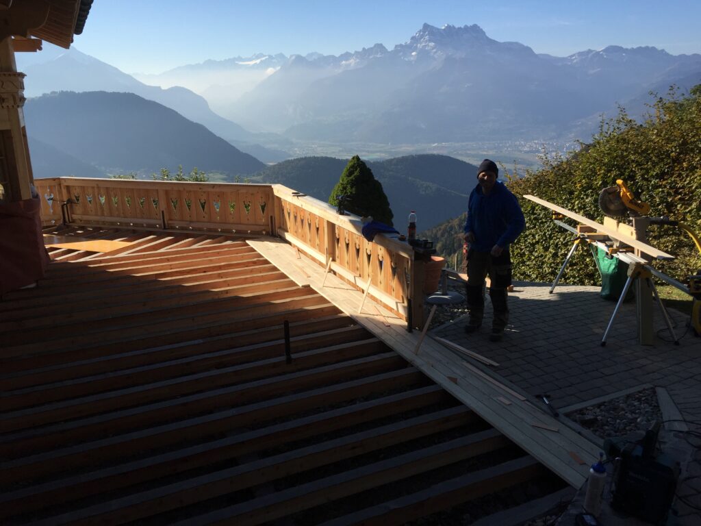 Rénovation de terrasse